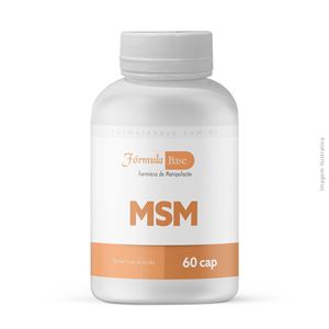 MSM 500mg 60 Cápsulas