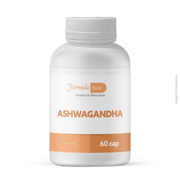Ashwagandha 500mg 60 Cápsulas