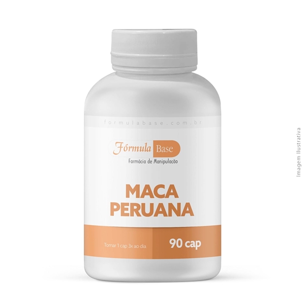 Maca Peruana 500mg 90 Cápsulas