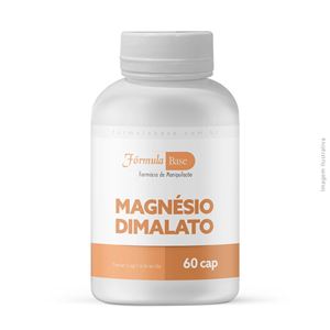 Magnésio Dimalato 300mg 60 Cápsulas